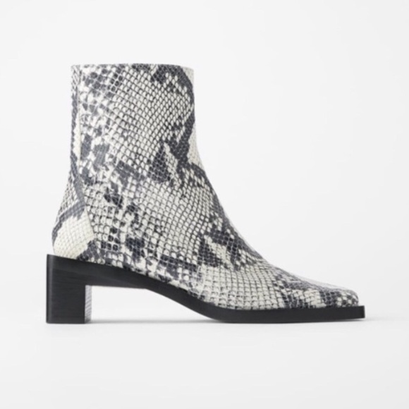 python boots zara